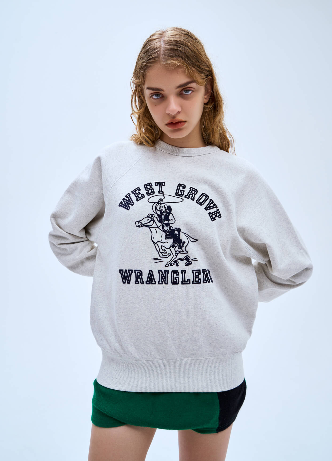 WRANGE COAT-RAGLAN SWEAT