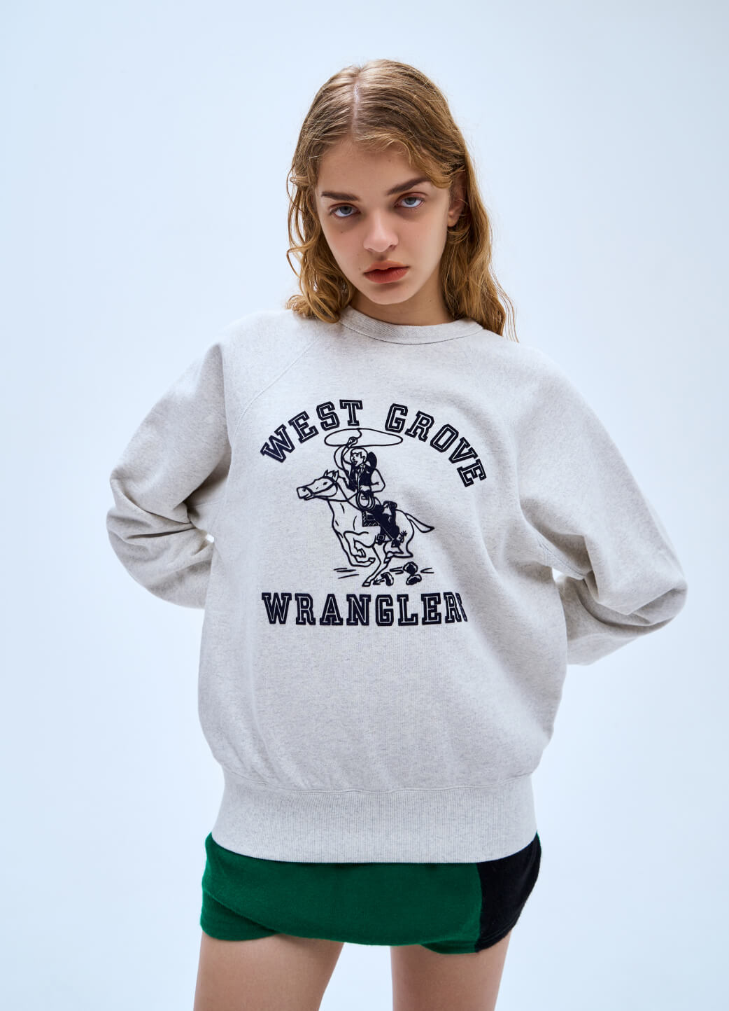 WRANGE COAT-RAGLAN SWEAT